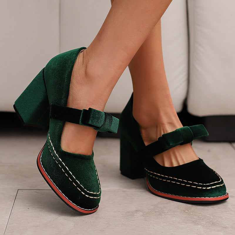 Clair Block Heels