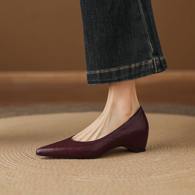 Authentic Leather Heels Orve