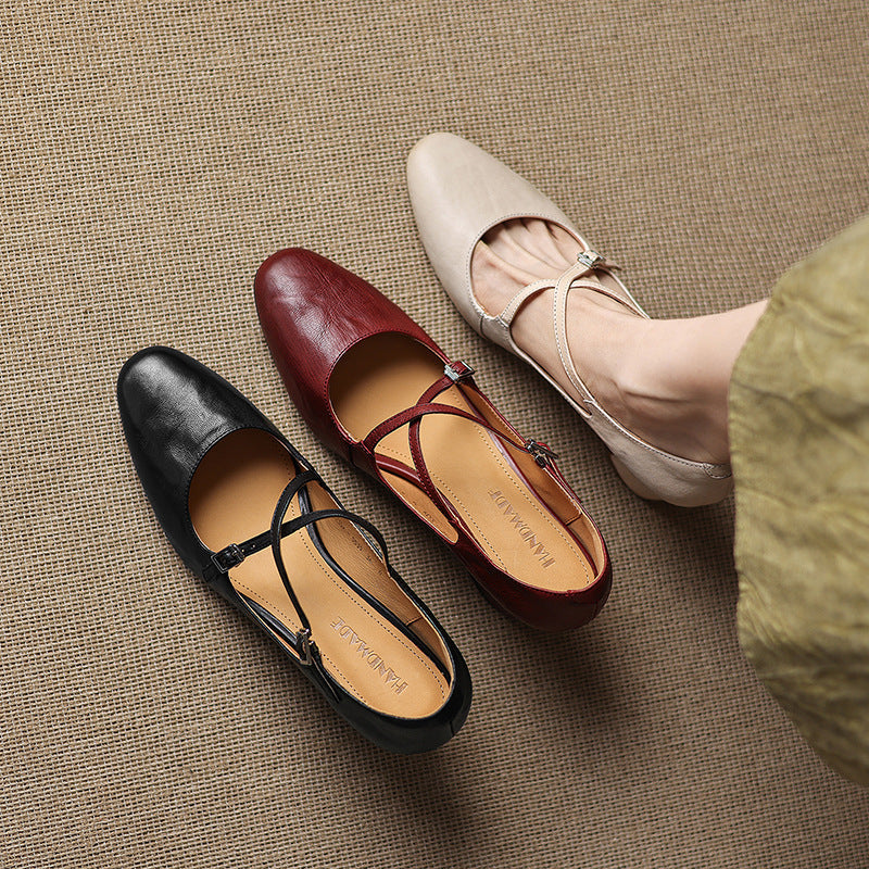 Authentic Leather Heels Orrel