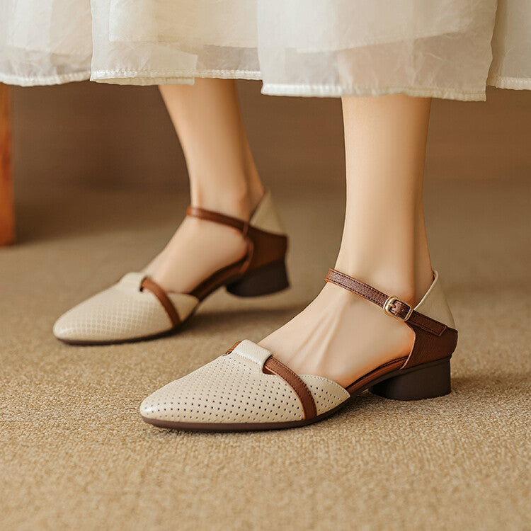 Lizel Authentic Leather Heels