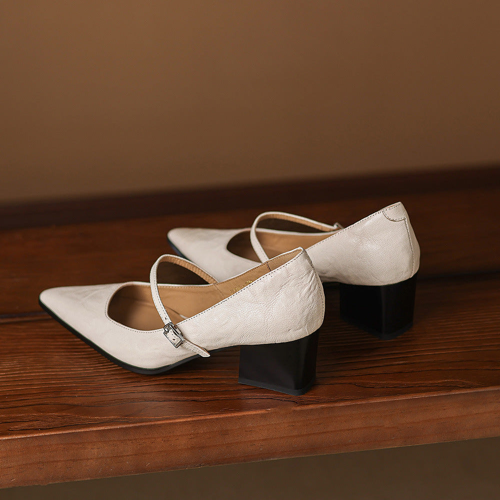Authentic Leather Heels Orvia
