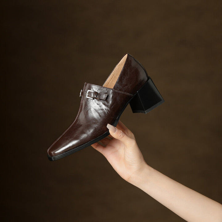 Authentic Ekra Leather Heels