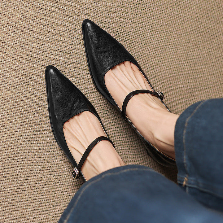 Authentic Leather Heels Orvia