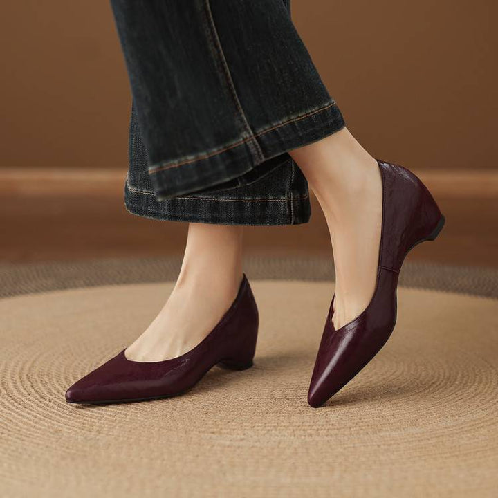 Authentic Leather Heels Orve