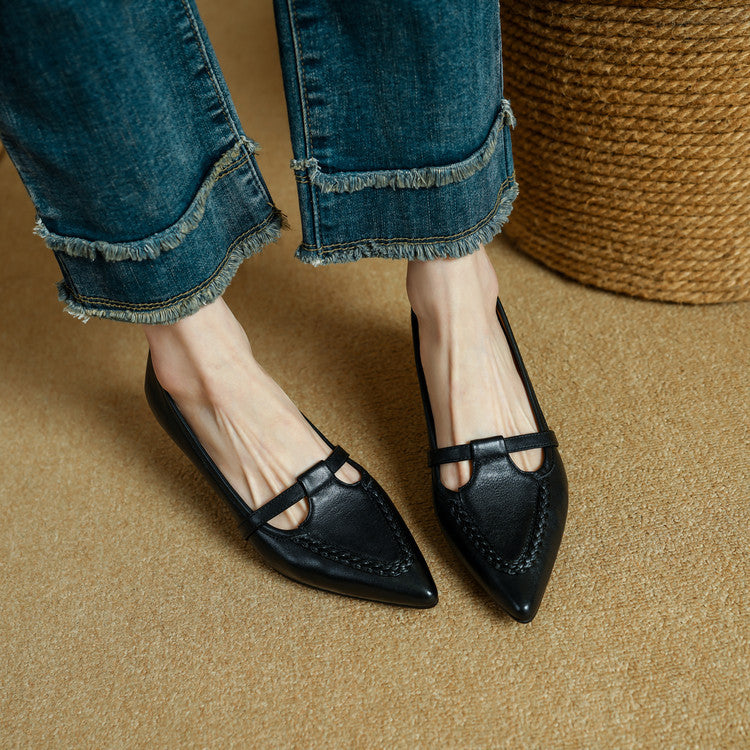 Authentic Leather Stiletto Heels Orel