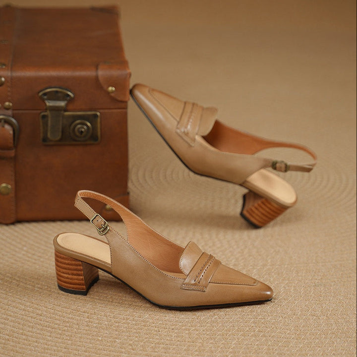 Authentic Leather Heels