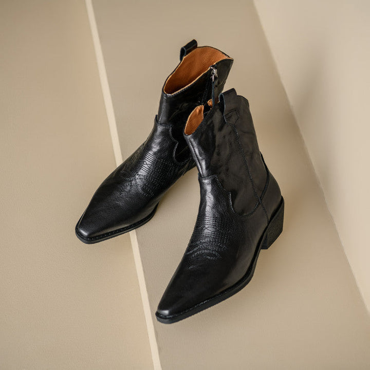 Dakota Genuine Leather Western Boots
