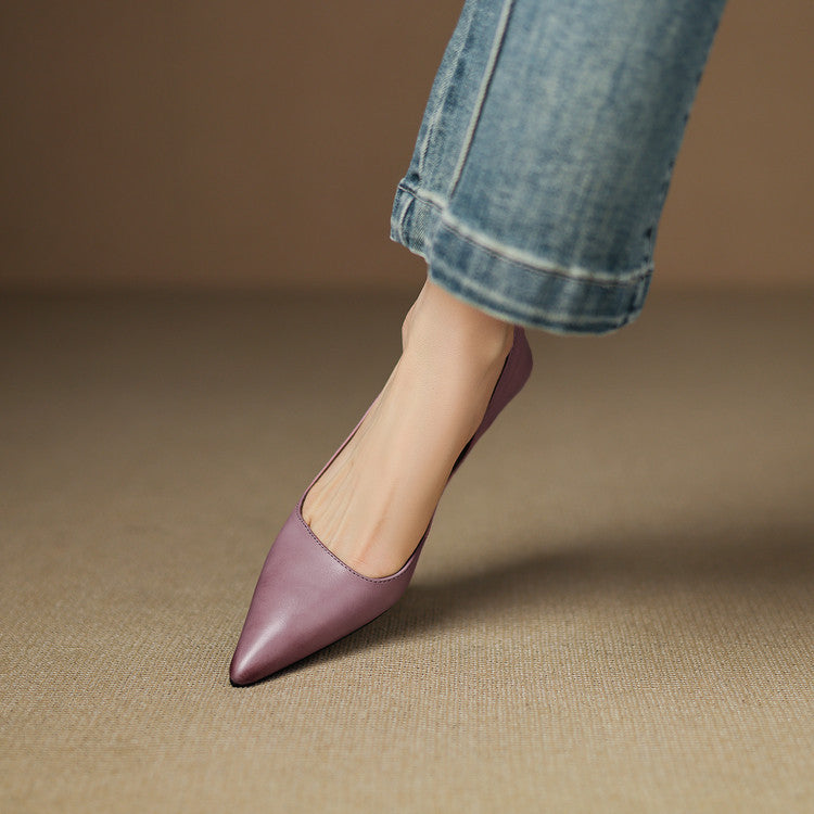 Authentic Vienna Leather Heels