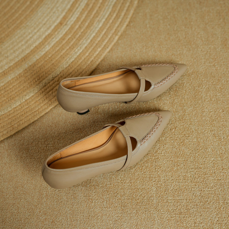 Authentic Leather Stiletto Heels Orel