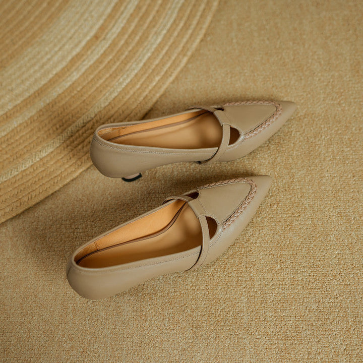 Authentic Leather Stiletto Heels Orel