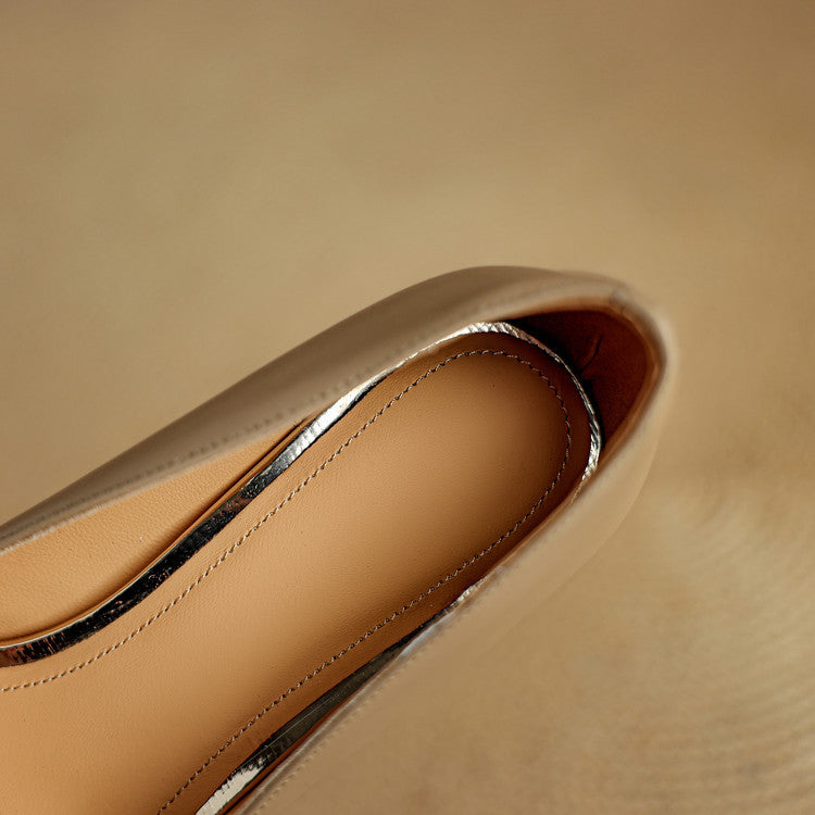 Authentic Leather Heels Valea
