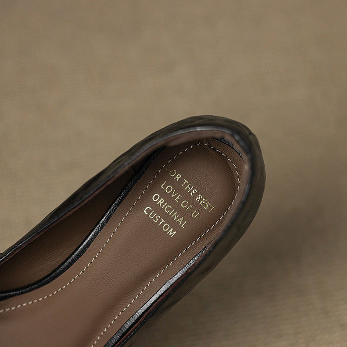 Authentic Leather Heels