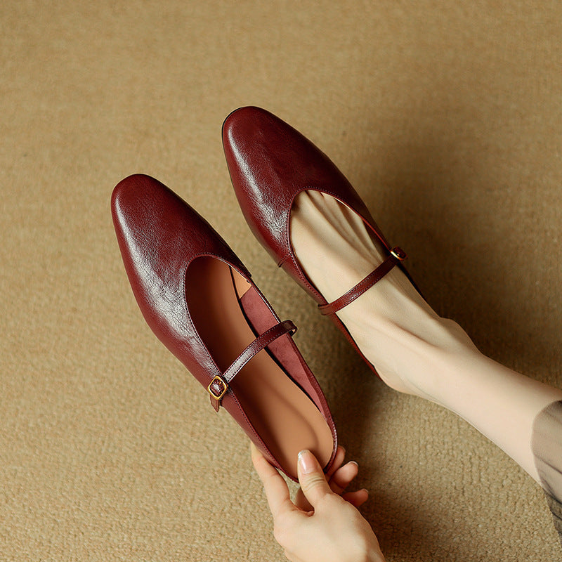 Kiro Genuine Leather Mules