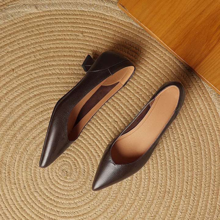Authentic Leather Heels