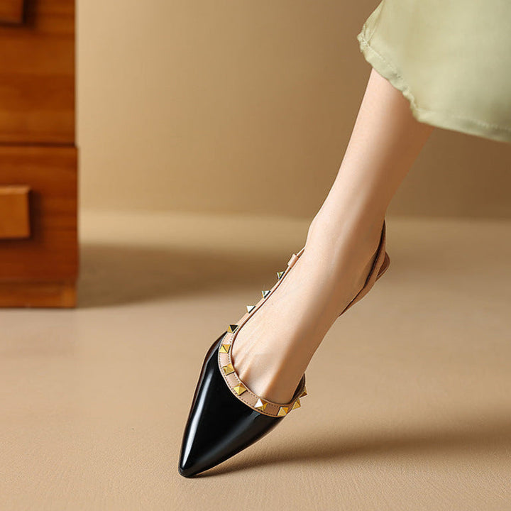 Genuine Leather Heels - Additional Option