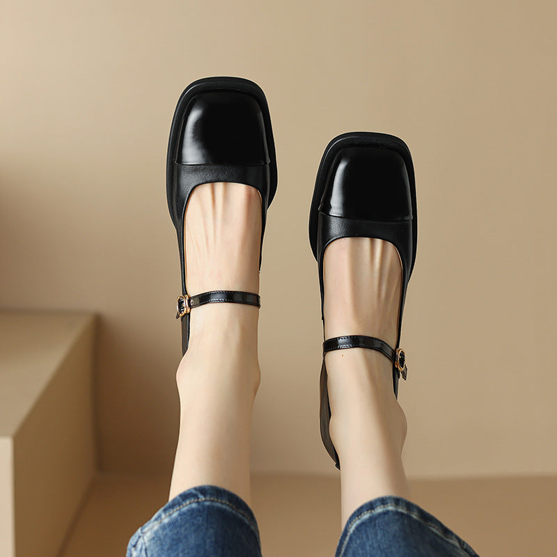 Authentic Leather Heels Erel