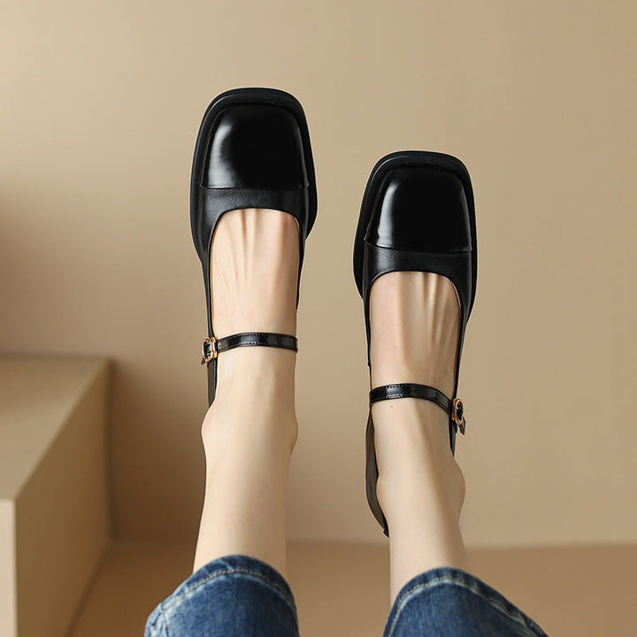 Authentic Leather Heels Erel