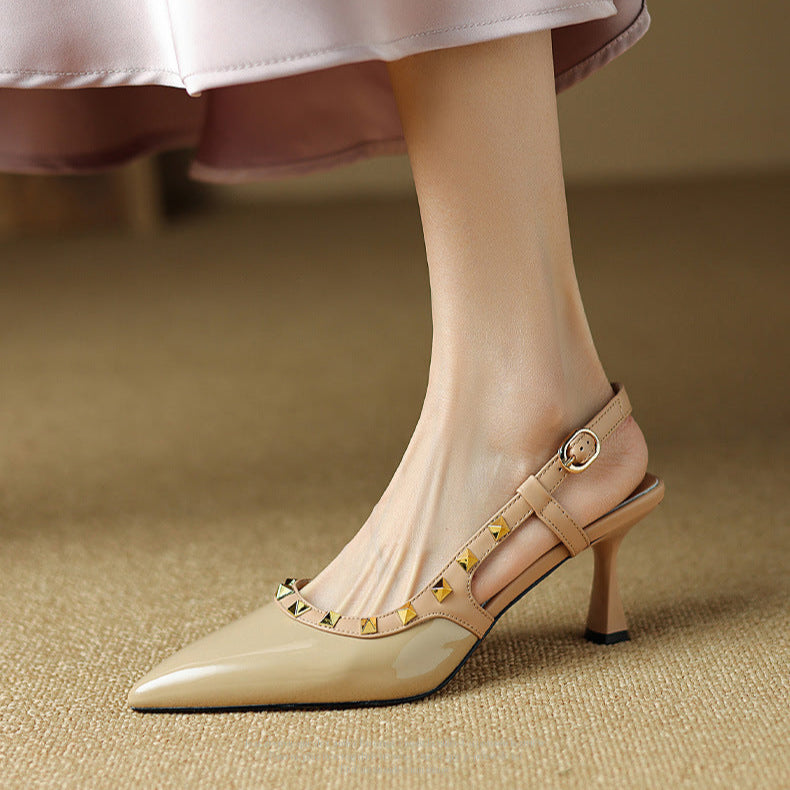 Genuine Leather Heels - Additional Option