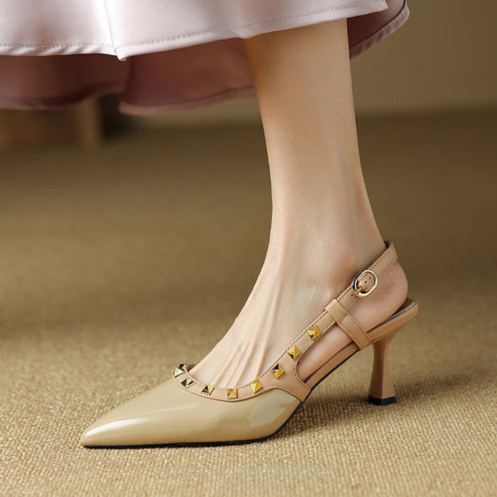 Genuine Leather Heels - Additional Option