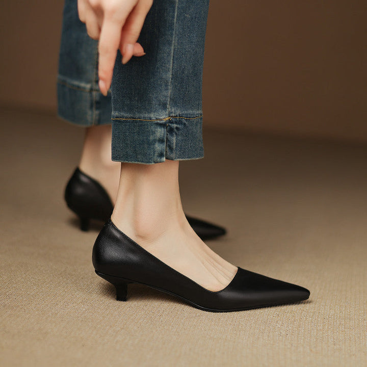 Authentic Vienna Leather Heels