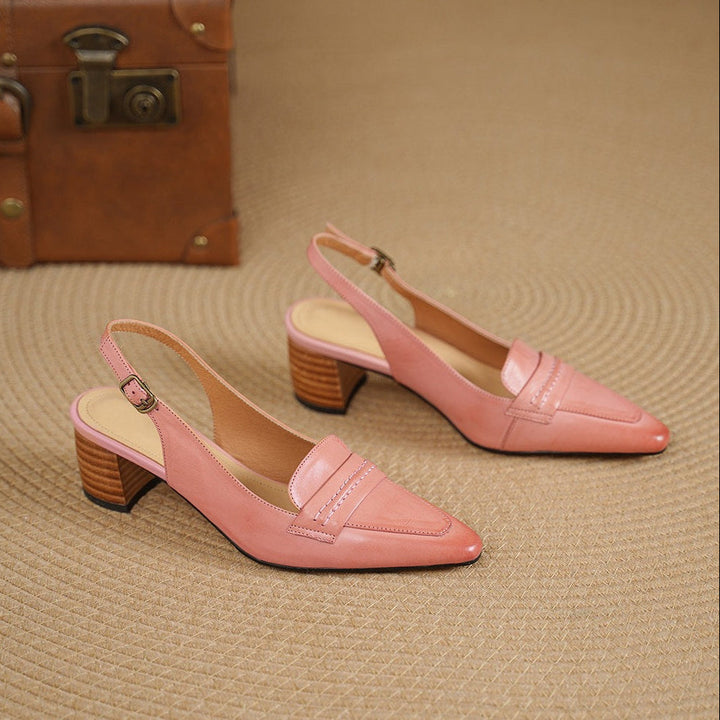Authentic Leather Heels