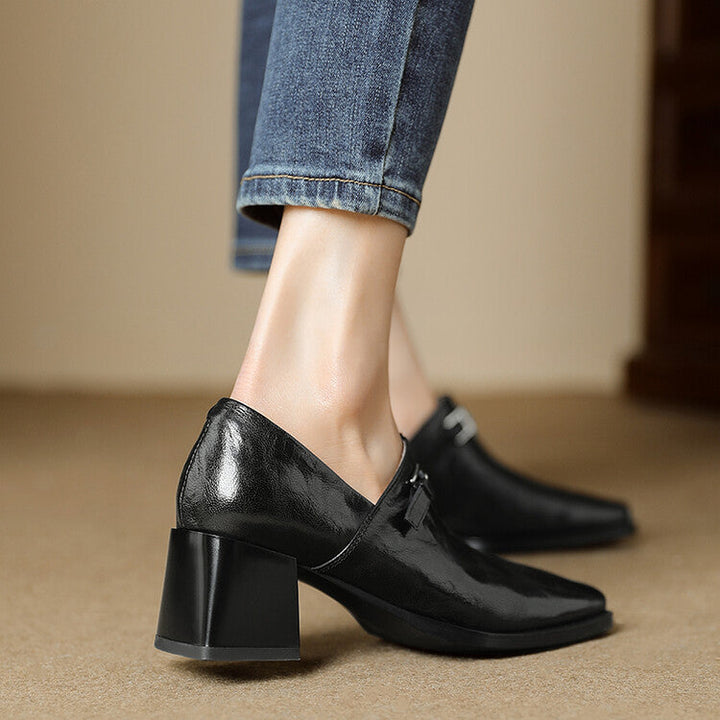 Authentic Ekra Leather Heels