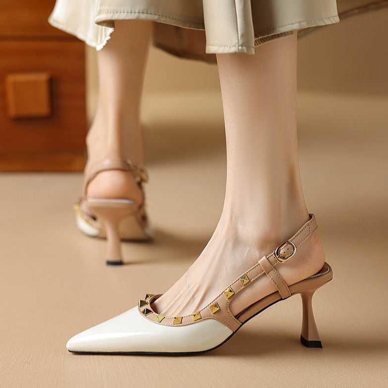 Genuine Leather Heels - Additional Option