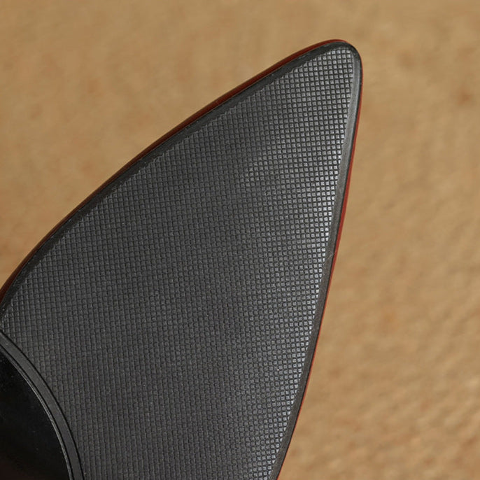 Authentic Leather Heels Liana