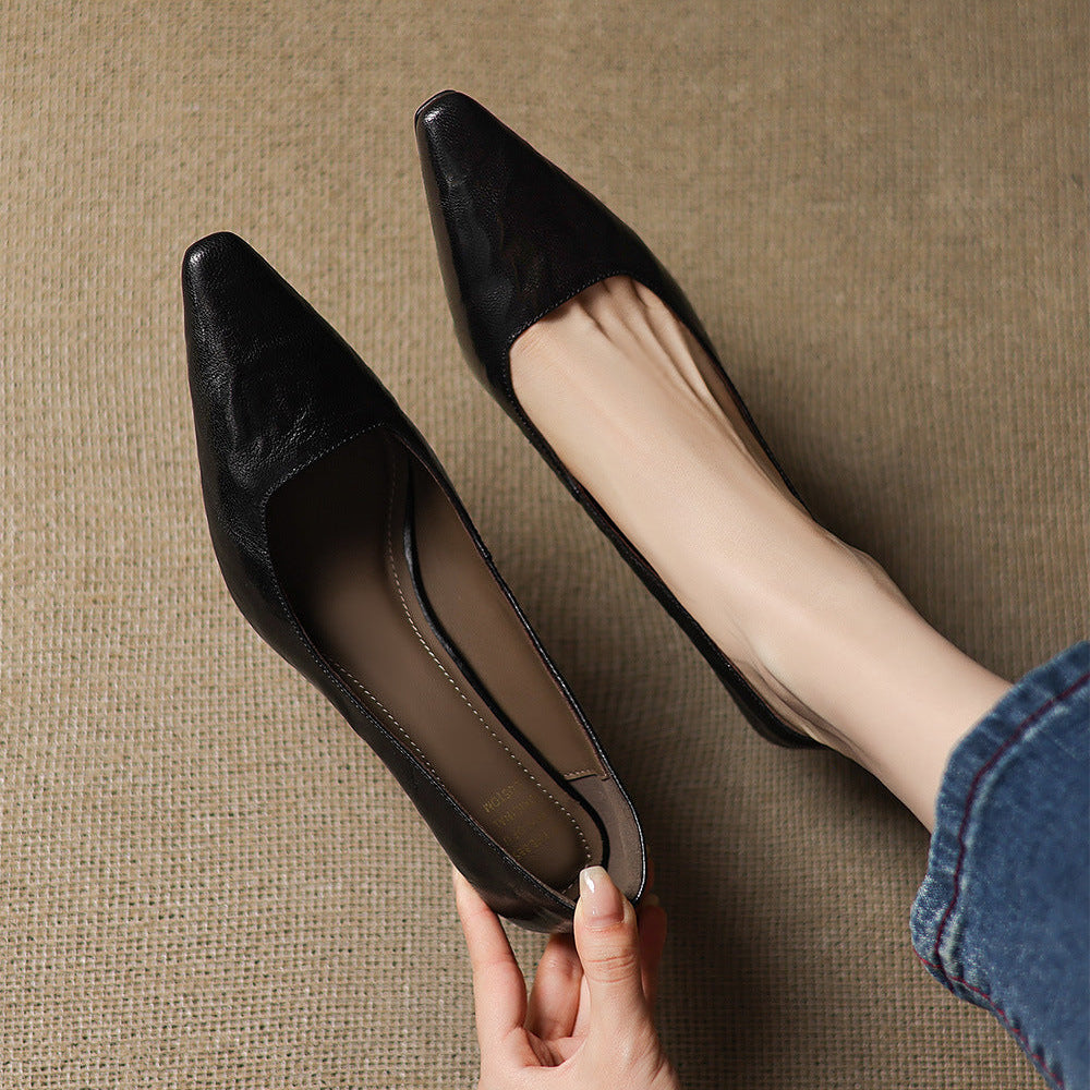 Authentic Leather Heels