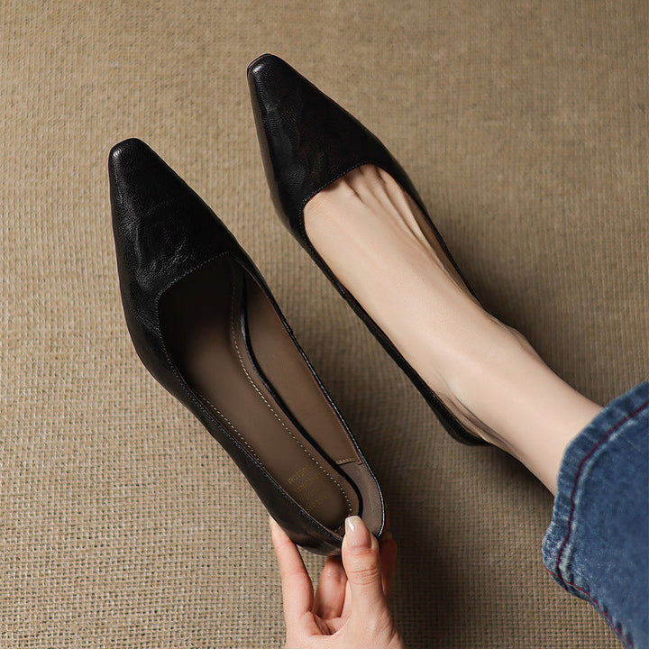 Authentic Leather Heels