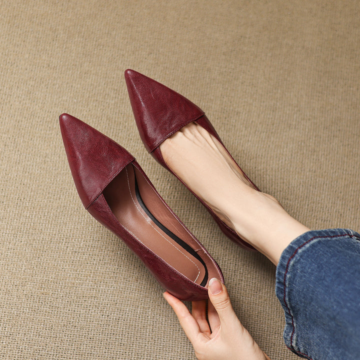 Venza Genuine Leather Heels