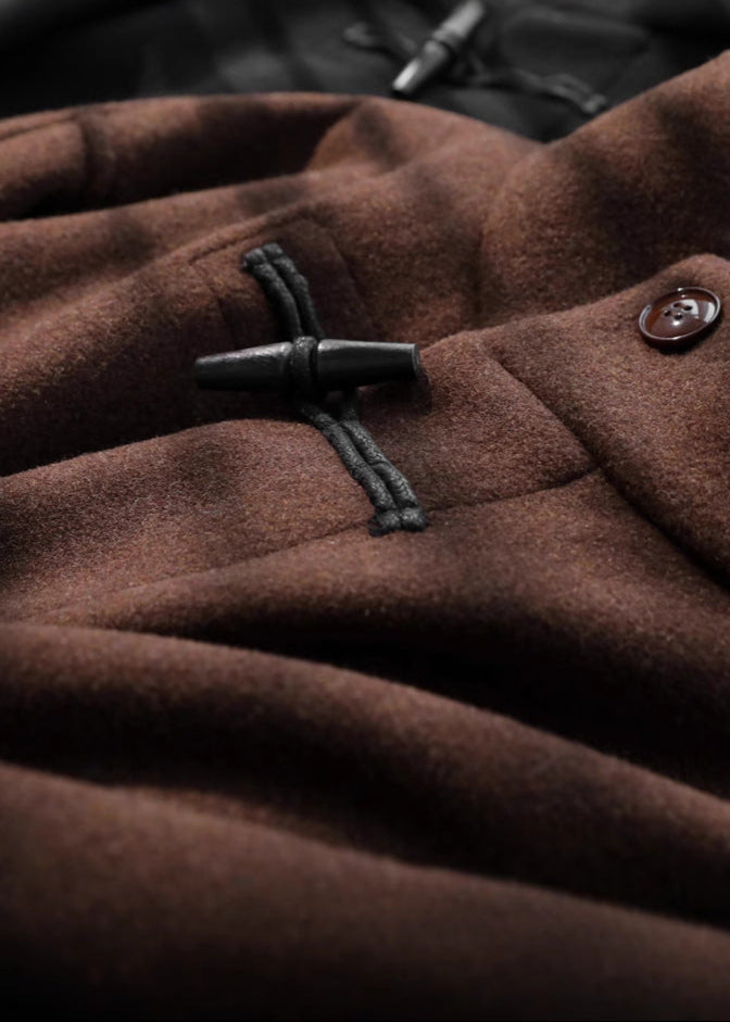 Classic Wool Belted Coat for Women