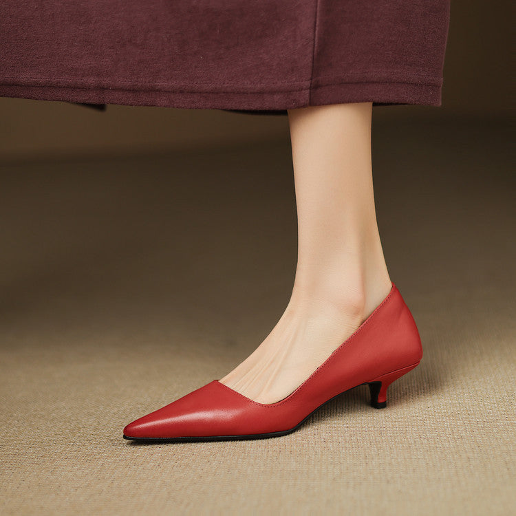 Authentic Vienna Leather Heels