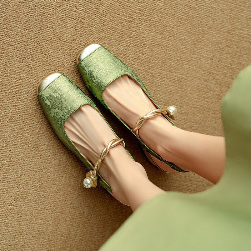 Galeni Leather Heels