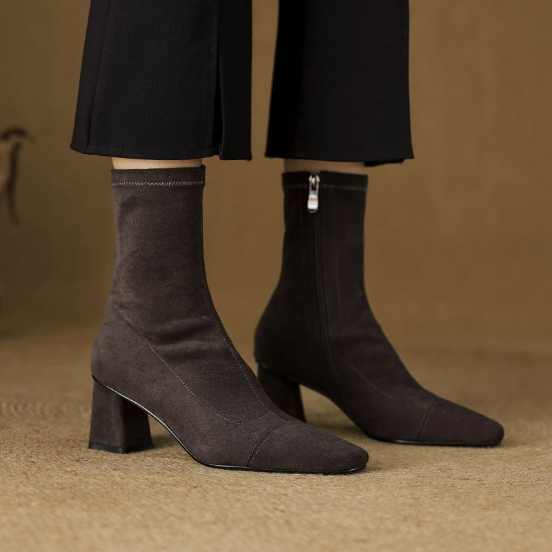 Genuine Aelis Leather Boots