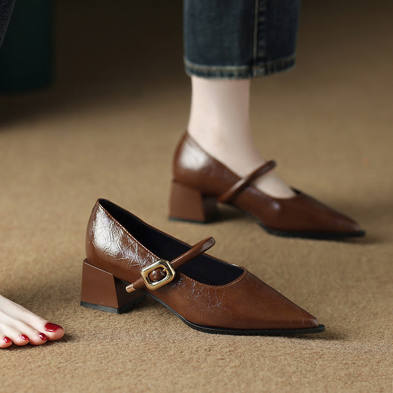Valeria Chunky Heeled Sandals