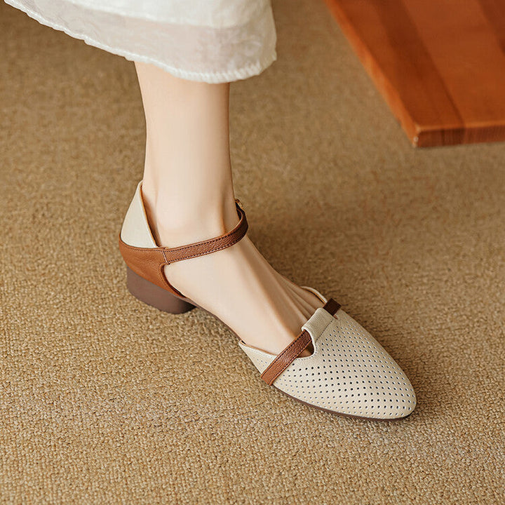 Lizel Authentic Leather Heels