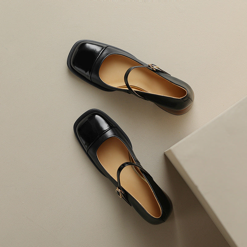 Authentic Leather Heels Erel