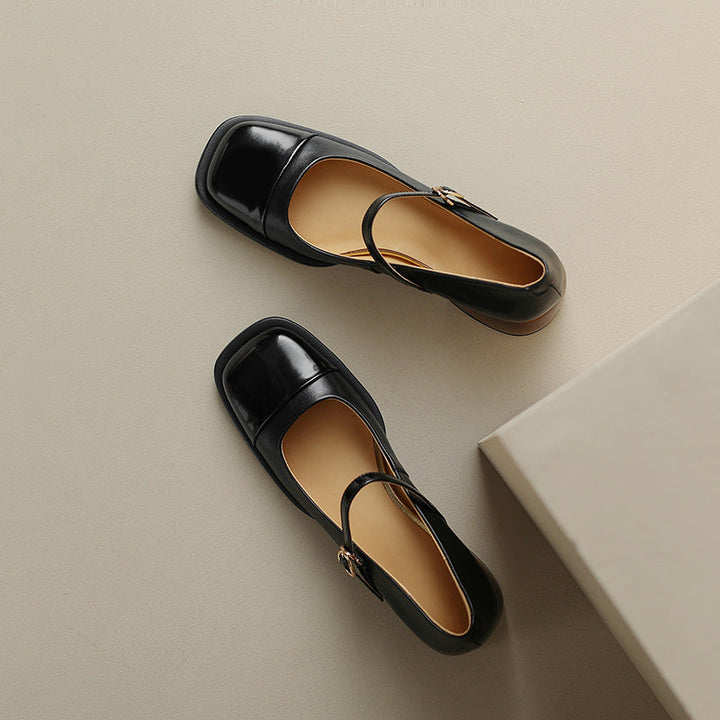 Erel Genuine Leather Heels