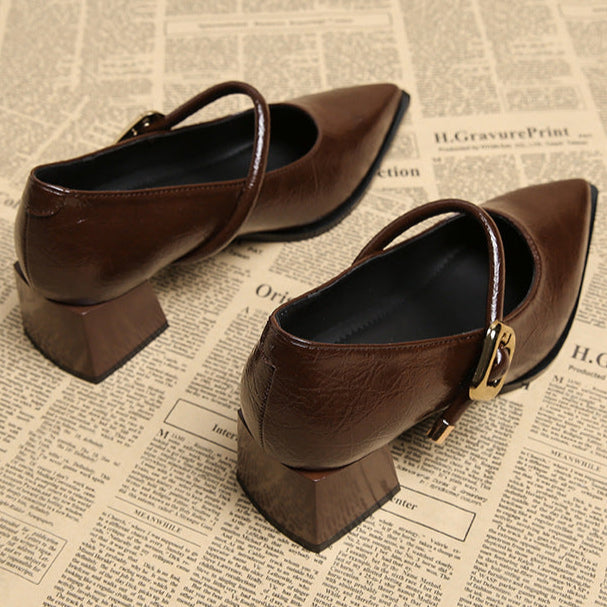 Valeria Chunky Heeled Sandals