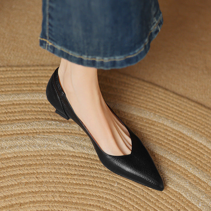 Authentic Leather Heels