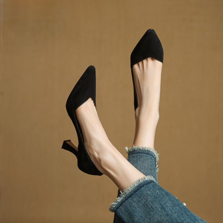Genuine Leather Women's Heels