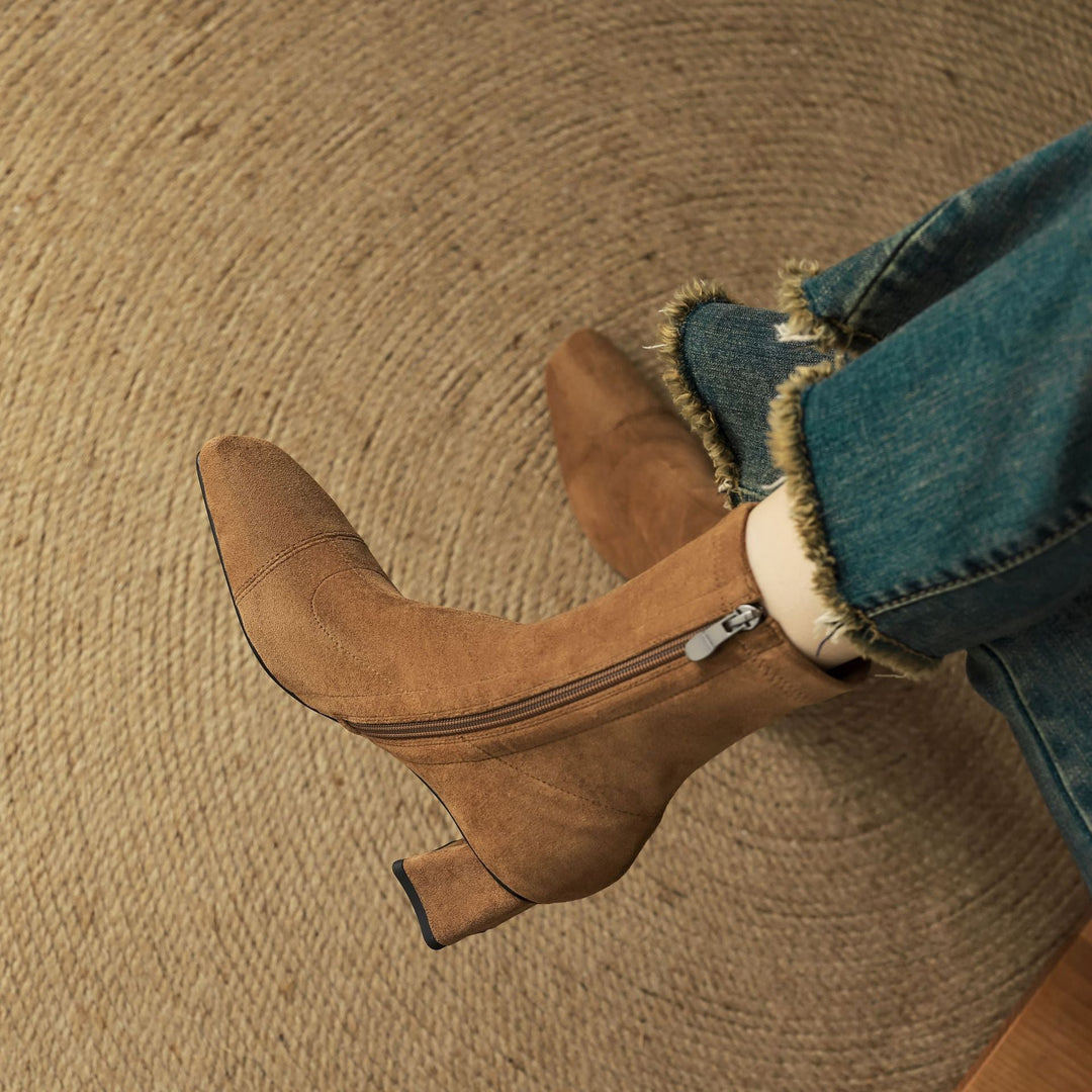 Genuine Aelis Leather Boots