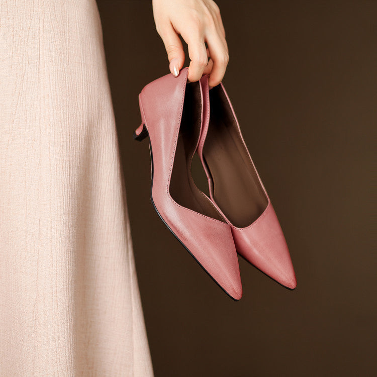 Authentic Vienna Leather Heels