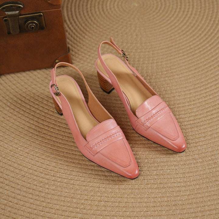 Authentic Leather Heels