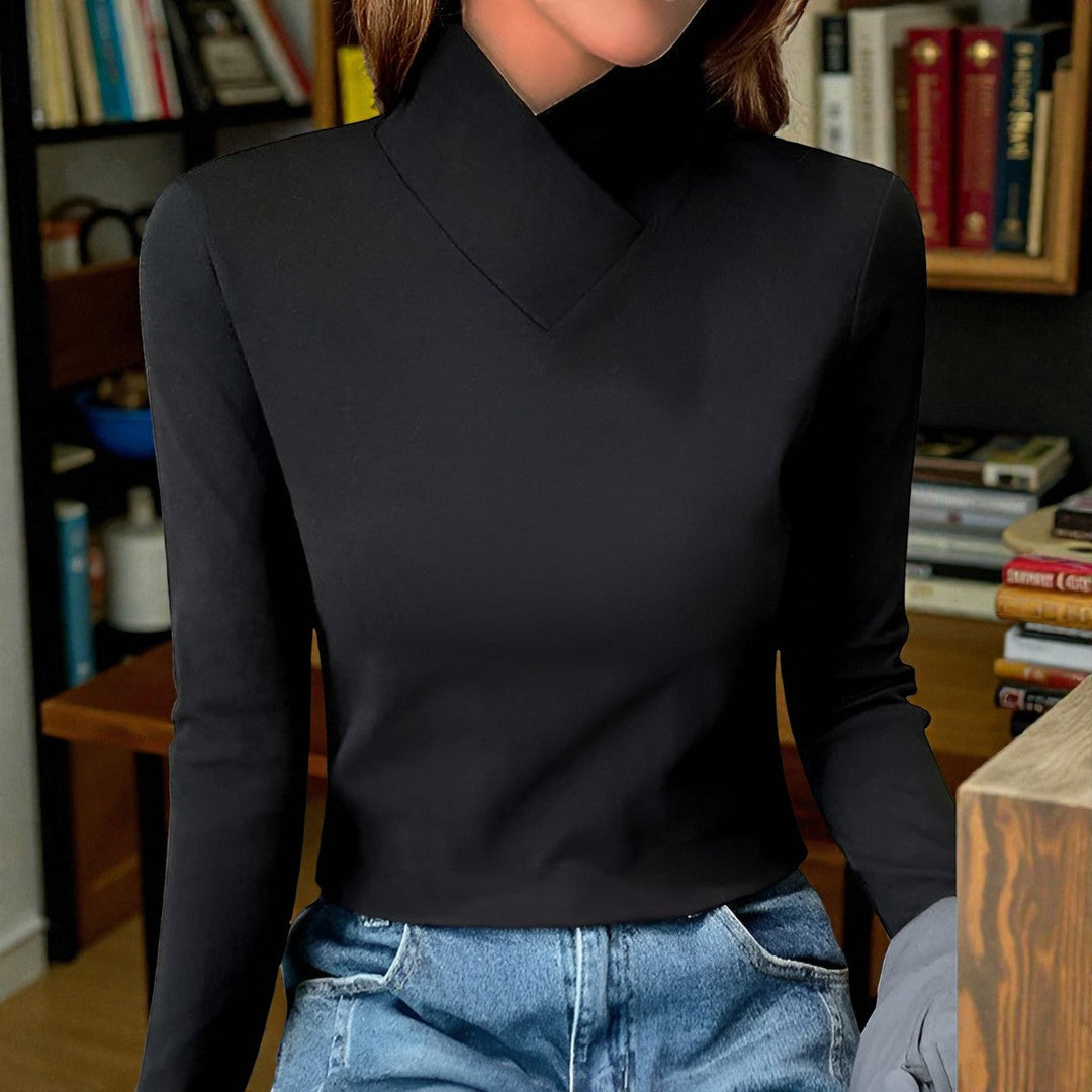 Dimitra - Elegant Polo Neck