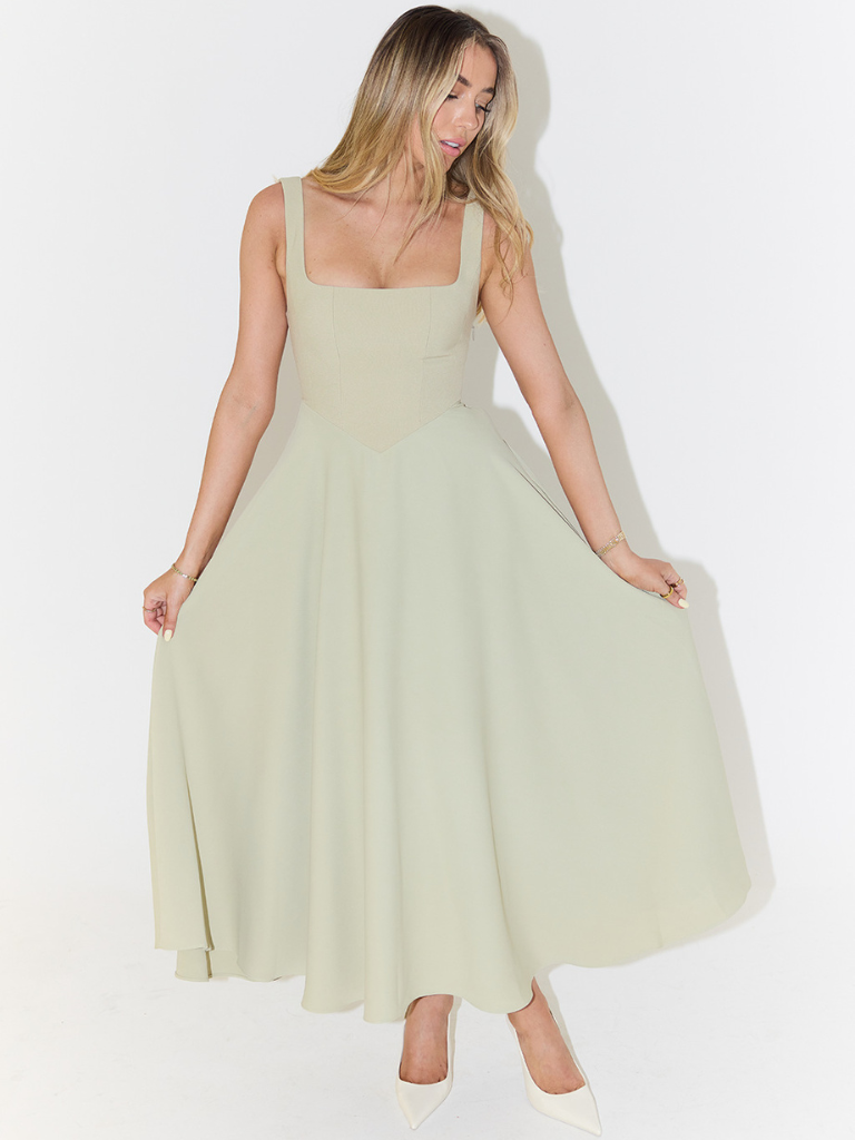 Grace | Mini Dress with Square Neckline