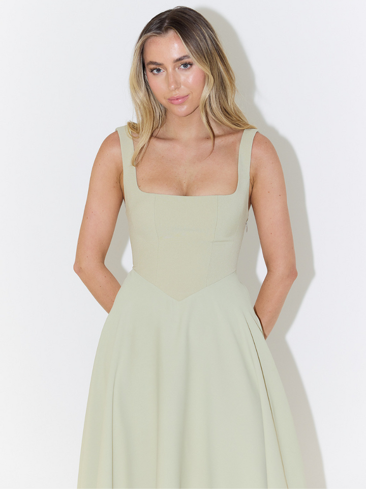 Grace | Mini Dress with Square Neckline