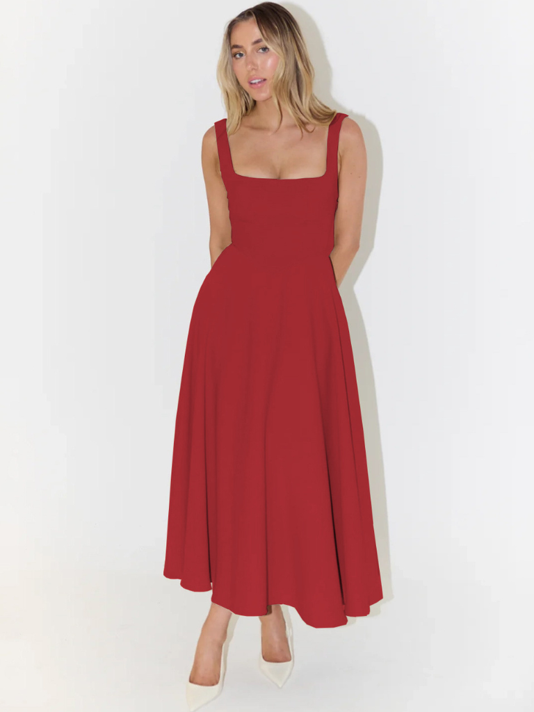 Grace | Mini Dress with Square Neckline