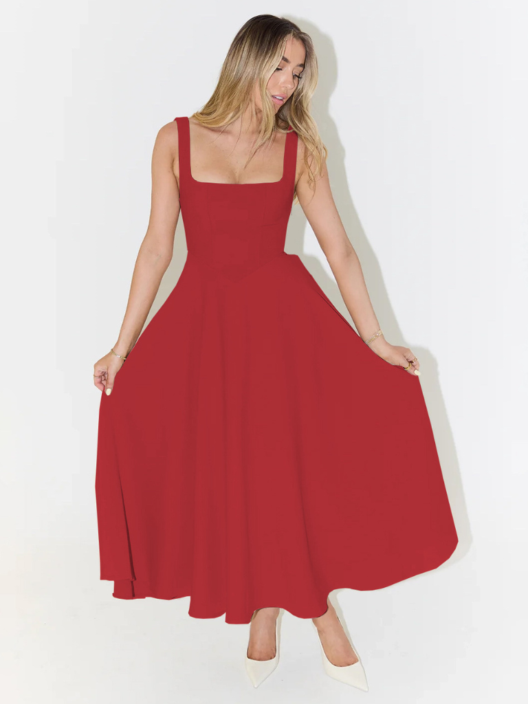 Grace | Mini Dress with Square Neckline